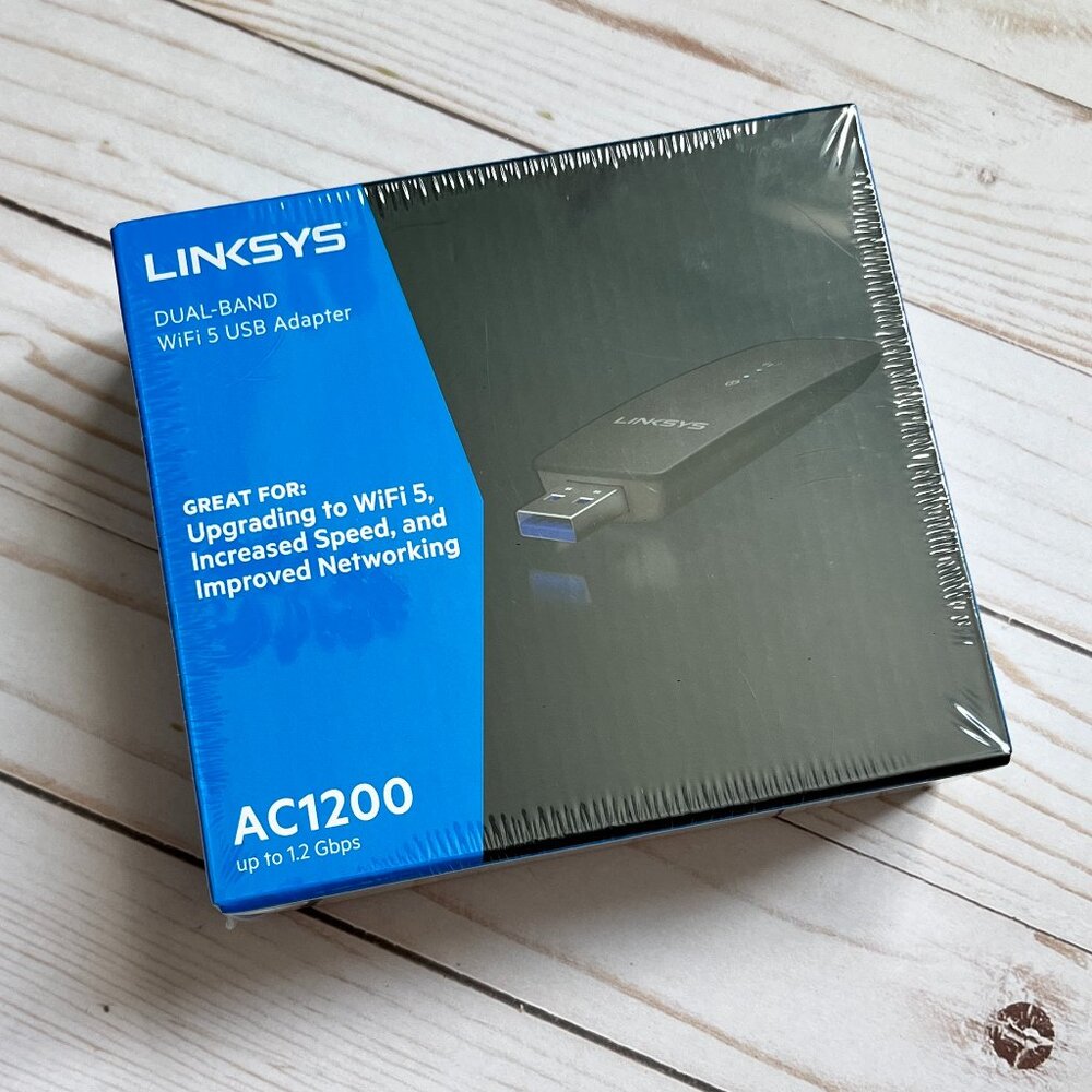 Linksys Wi-Fi 5 USB Adapter Brand New Sealed
